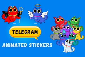 Create animated stickers emoji and gif for whatsapp telegram or social  media by Erumjunaid