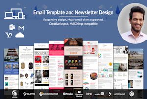 Design professional email template, newsletter by Mehedi_hr | Fiverr