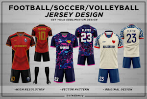 Jerseys & sportswear design services