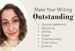 proofread and edit your writing to make it outstanding