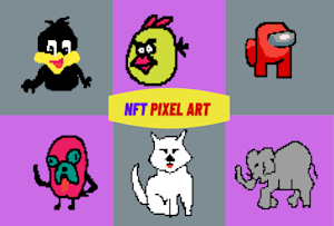 Farfetch'd - Pixel PokeWorld Nft art