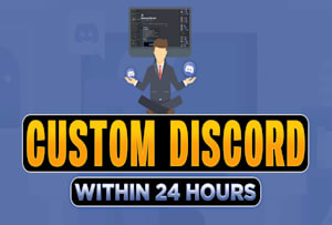 Setup custom professional discord server for you by Filipez803