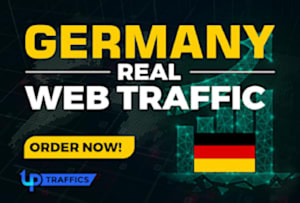 1500 DEUTSCHE ECHTE WEBSEITEN-BESUCHER Real Website-Traffic Germany SEO 