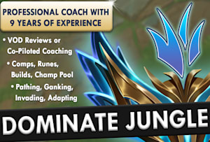 League of Legends NA Coaching High ELO Coach (Diamond 1) hourly session  card