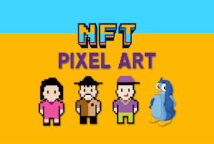 Farfetch'd - Pixel PokeWorld Nft art