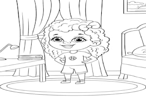 do cute coloring book pages affirmations and career for african american  kids