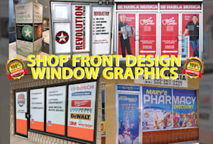 Window Graphics - Print Services - Now Group Creative Graphic