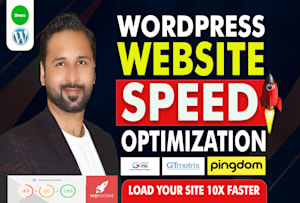 wordpress website speed optimization for Google pagespeed gtmetrix,CDN,load  fast mobile, by Jobairwp