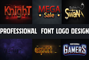 Create a custom professional y2k font for you by Gamma_group