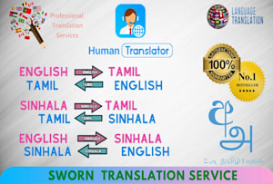 24 Best tamil translation Services To Buy Online | Fiverr