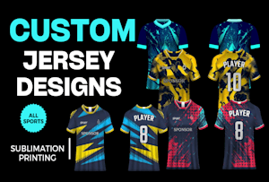 Sublimated jerseys for $25 or less every single day