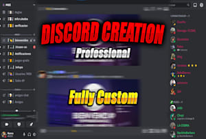 Setup custom professional discord server for you by Filipez803