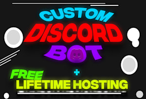 Custom discord bots low price by Dahpool