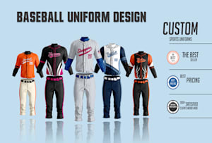 Color Blue Baseball Jerseys Custom Design for Teamwear Online