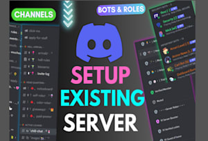 Setup custom professional discord server for you by Filipez803