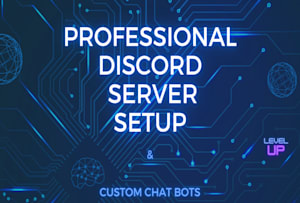 Setup custom professional discord server for you by Filipez803