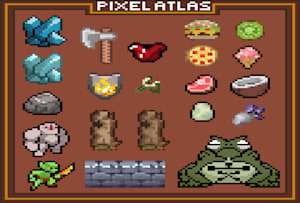 Create 16x16 or 32x32 pixel art character, item, icon, ui by Daviddelmundo