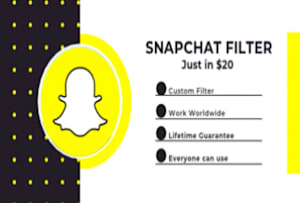 upload photo filter snapchat