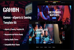 Create an arcade games website, tournament game, game website, and