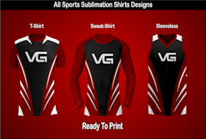 Do high quality sports jersey design and 3d sublimation by Ashishkumar101