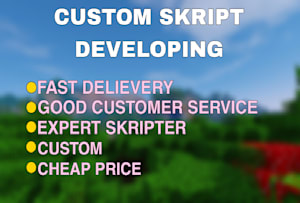 Minecraft Fast-Made & Reliable Skript-Plugins
