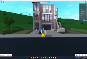 design and script your roblox game, bloxburg, roblox builder, gfx