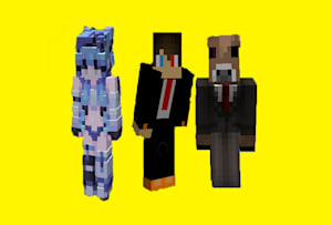 Do customs minecraft skins by Doxyhg