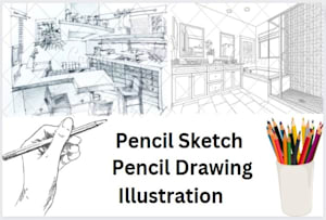 Unique pencil art - Khahish pencil sketches - Drawings & Illustration,  Humor & Satire, Other Humor & Satire - ArtPal