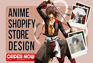 Anime Mafia, Shopify Store Listing