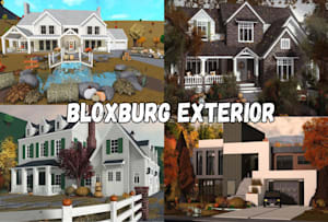 I will do roblox bloxburg house, bloxburg house builder, build custom  bloxburg house - FiverrBox