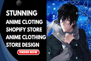 Anime Mafia, Shopify Store Listing