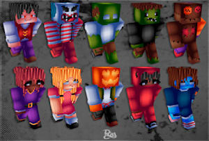 Do customs minecraft skins by Doxyhg