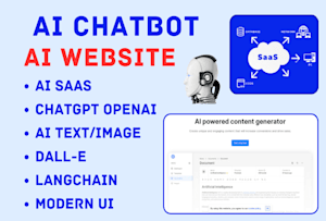 We Will Create AI SaaS Content Generator Using ChatGPT OpenAI DALL·E LangChain: Unleash Creativity & Efficiency