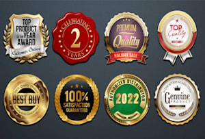 Best Sellers Top Rated 3d Logo Design Seller Badge With Award