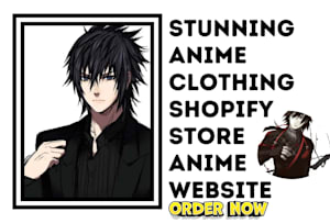 Anime Mafia, Shopify Store Listing
