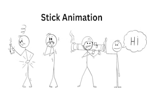How To Make A Stick Figure Fight Animation