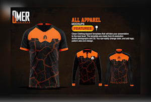 Jersey Design, Sports Wear Design - MasterBundles