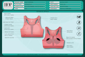 Do 3d design and manufacture your sportswear gym wear active wear