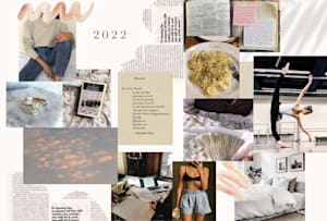 create your vision board book 2024