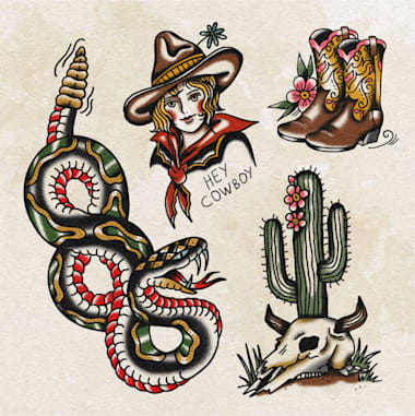 10 Small Western Tattoo Ideas That Will Blow Your Mind  alexie