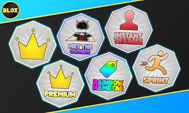Blox_designs: I will design a premium roblox logo for your roblox game or  group for $15 on fiverr.com