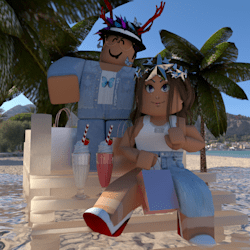 Make An Aesthetic Roblox Gfx Banner Or Thumbnail For You By Silfxs - beach roblox girl avatars beach roblox girl cute aesthetic roblox gfx