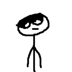 Draw an epic stick figure of any character for the meme by