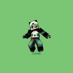 make 20 custom minecraft skin render