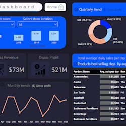 Design and create professional power bi dashboards for you by Data ...