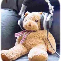 teddy bear with audio