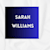 Sarah William