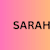 sarah j