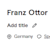Franz Ottor