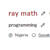 ray math